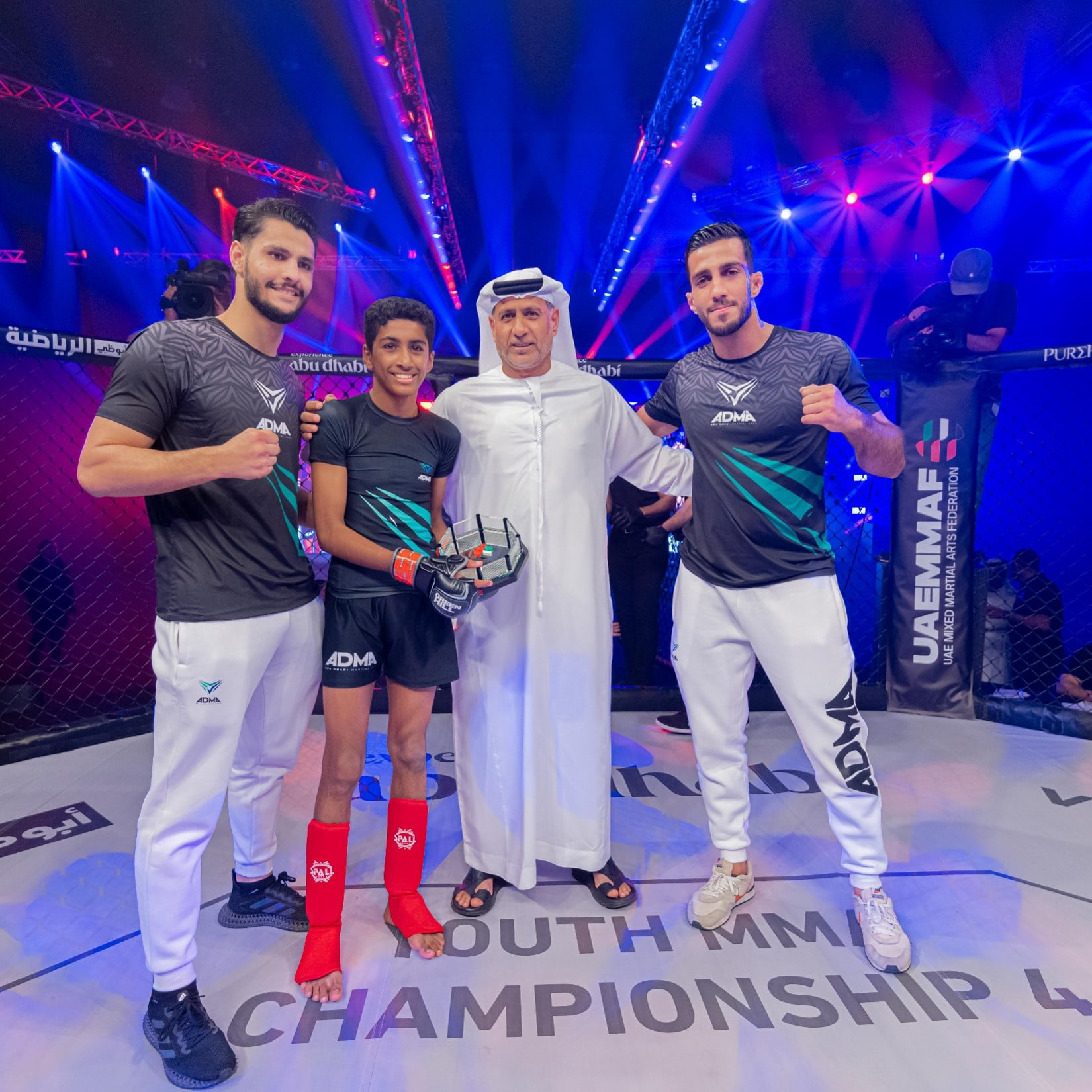 Great brilliance of Emirati talent in the fourth mixed martial arts championship for juniors